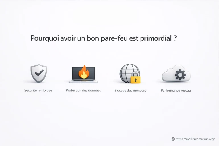 Pourquoi avoir un bon pare-feu est primordial  ?