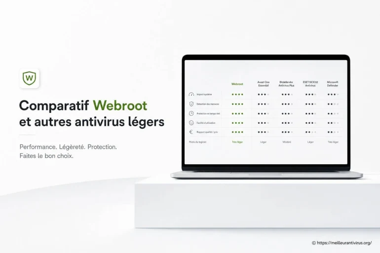 Comparatif Webroot et autres antivirus légers : lequel choisir ?
